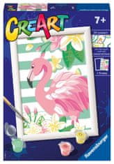 Ravensburger CreArt - Rózsaszín flamingó