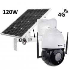 Secutek Forgatható 4G PTZ IP kamera SBS-NC79G-30X napelemes töltéssel 120W / 60A