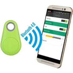 Intelligens medál - mobiltelefon figyelő és kereső, zöld színű