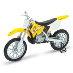 Welly Motorkerékpár Suzuki RM250 1:18 sárga
