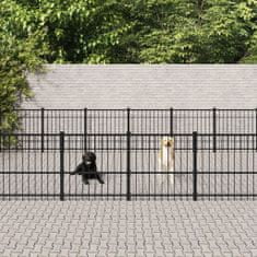 shumee acél kültéri kutyakennel 28,23 m²