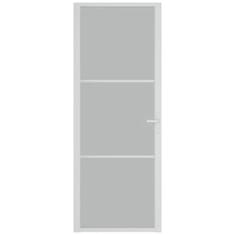shumee fehér matt üveg és alumínium beltéri ajtó 76 x 201,5 cm