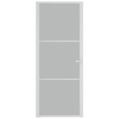 shumee fehér matt üveg és alumínium beltéri ajtó 83 x 201,5 cm