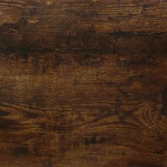 shumee füstös tölgyszínű szerelt fa cipőtároló pad 80 x 24 x 45 cm