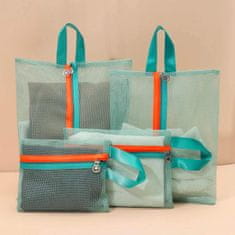 Northix 4x szervezett táska bőröndhöz - zöld 