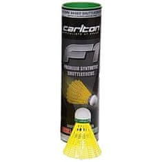 Carlton F1 Ti Sárga tollaslabdák zöld Kiszerelés: tubus 6 db