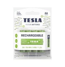 Tesla Batteries újratölthető akkumulátor AA 2450mAh 4 db 1099137209