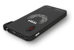 Tesla Batteries QI 10 Wireless Black Power Bank 5V / 8000 mAh, fekete színben