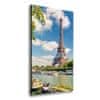 Vászonfotó Párizsi eiffel-torony 50x125 cm