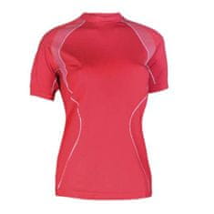 Brubeck Női termikus póló rövid ujjú piros szín, M-es méret