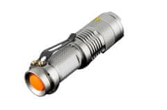 Northix LED zseblámpa CREE Ultrafire - szürke 