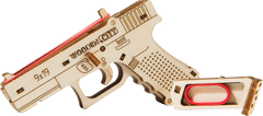 Wooden city 3D puzzle Guardian Pistol GLK-19, 30 darab
