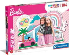 Clementoni Barbie kontúr puzzle 104 darab