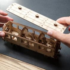 UGEARS 3D fából készült mechanikus puzzle Harry Potter Roxfort expressz