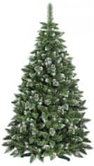Aga műkarácsonyfa 180 cm s šiškami