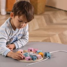 Viga PolarB Shape sorter Montessori szálválasztó óra