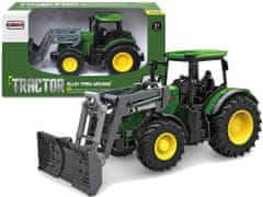 shumee Tractor Green 1:24 Farmer Bulldozer gumikerekek