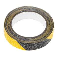 Aga Csúszásgátló védőszalag 2,5 cmx5 m fekete/sárga