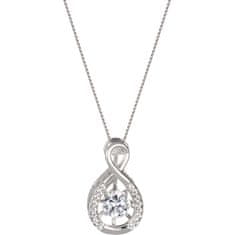Preciosa Ezüst nyaklánc kristályokkal Precision 5186 00 (lánc, medál)