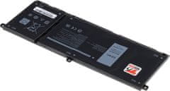 T6 power Akkumulátor Dell Latitude 14 3410 készülékhez, Li-Poly, 15 V, 3530 mAh (53 Wh), fekete