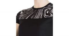 Sensor Női rövid póló COOLMAX IMPRESS fekete/tengeri - M