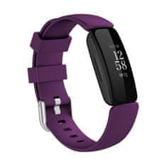 BStrap Silicone szíj Fitbit Inspire 2, purple