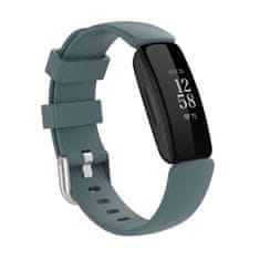 BStrap Silicone szíj Fitbit Inspire 2, Rock blue