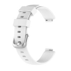 BStrap Silicone szíj Fitbit Inspire 2, white