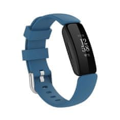 BStrap Silicone szíj Fitbit Inspire 2, dark blue