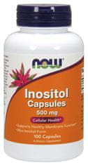 NOW Foods Inozitol (mio-inozitol), 500 mg, 100 kapszula
