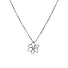Hot Diamonds Gyönyörű ezüst nyaklánc gyémánttal Virág Diamond Amulets DP894