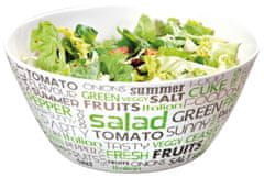 Kesper Műanyag gyümölcs- és salátástál, átmérő 25 cm, magasság 11 cm