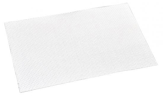 Kesper Műanyag hálóból készült tányéralátétek, fehér színben