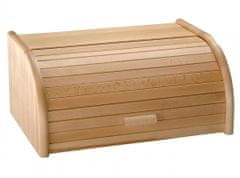 Kesper Fából készült kenyértartó, felcsavarható fedéllel, 30,5 x 15,5 x 20,5 cm