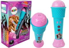 Lean-toys Gyermek karaoke mikrofon kék
