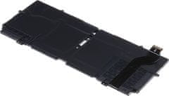 T6 power Akkumulátor Dell XPS 13 7390 2in1 készülékhez, Li-Poly, 7,6 V, 6710 mAh (51 Wh), fekete