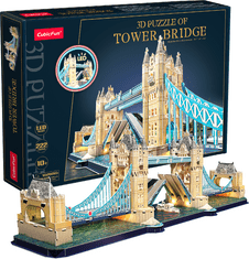 CubicFun Megvilágított 3D puzzle Tower Bridge 222 darab