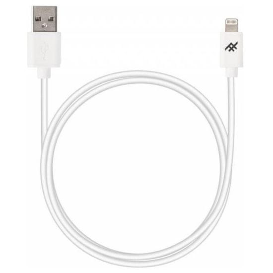 MG iFrogz USB kábel Lightning Apple iPhone 1m, bulk, fehér
