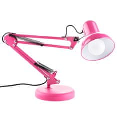 LUMILED Asztali lámpa E27 TOBI rózsaszín + asztali tartó