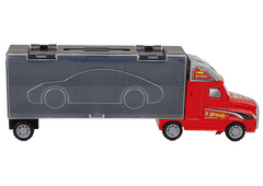 Lean-toys Mega Car Lorry 6 teherautó rámpával Autós eset