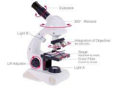 Aga Készlet tudósoknak Mikroszkóp tartozékokkal ZA2669