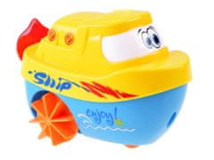 HOLA Fürdőjáték felhúzható Csónak SHIP ZA3096