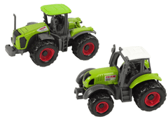 Lean-toys Mezőgazdasági gépek készlet Mezőgazdasági járművek 6 darab Traktor
