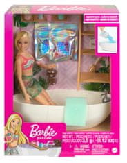 Mattel Barbie baba és fürdő szappanos konfettivel Szőke HKT92