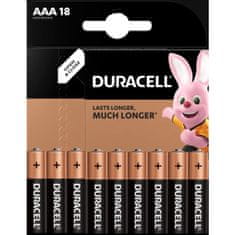 Duracell 18x Alkáli Elemek Basic AAA LR03
