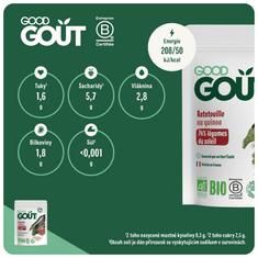 Good Gout Bio Ratatouille quinoával 3x 190 g