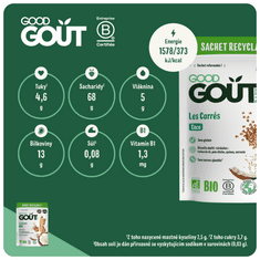 Good Gout Bio kókuszpárna, 3x 50 g