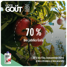 Good Gout Bio alma és füge, 3x 120 g