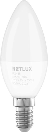 Retlux RLL 431 C37 E14 candle 8W DL