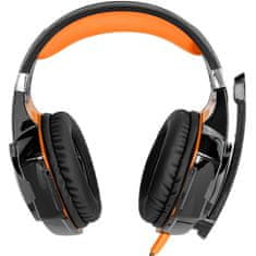 Northix G2000 Pro Gaming Headset - narancssárga 